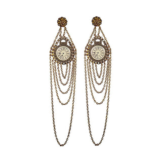 TICK TOCK EARRINGS (RJE614) image 0