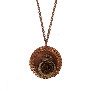 FLOWER RUSTIC NECKLACE (RJN1158) image 2