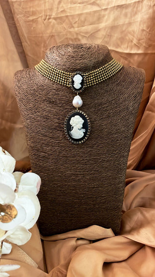 VICTORIAN NET CHOKER (RJN1895) image 1