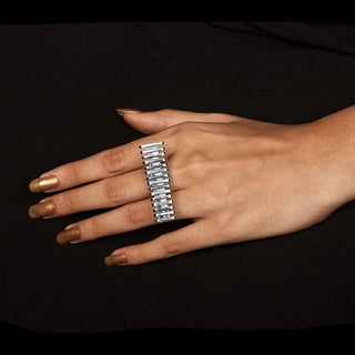 SILVER XYLOPHONE FINGER RING (RJR305) image 1