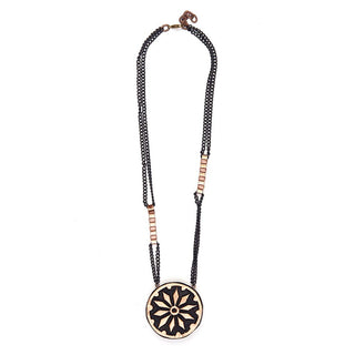 ASHOKA CHAKRA SMALL NECKLACE (RJN1203) image 0