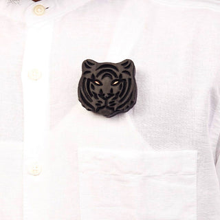 FEARLESS TIGER BROOCH (RJBR30) image 0