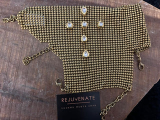 Gorgeous Kundan Mesh Glove (RJMHP166 (RIGHT) image 3