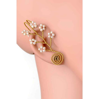 SMALL PEARLICIOUS EARCUFF (RJEC302) image 1