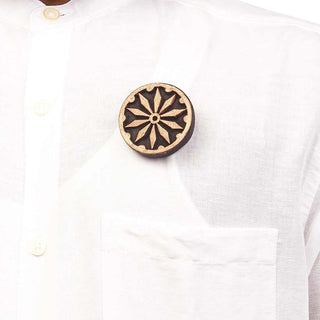 ASHOKA CHAKRA BROOACH (RJBR33) image 0