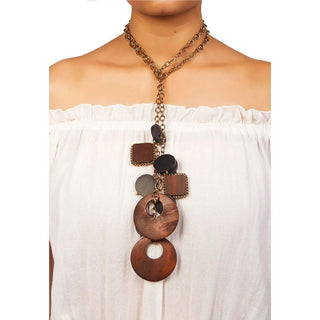RUSTIC CHARM NECKLACE (RJN1143) image 1