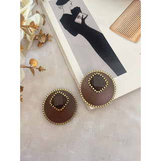 Oversized Wooden Studs (RJE672) image 3