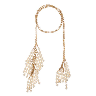 PEARL FALLING NECKLACE (RJN1119) image 0