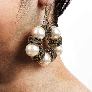 Blushing Floral Earrings (RJE714) image 0
