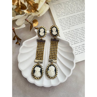 VICTORIA LONG CHAIN EARRING (RJE1193) image 3