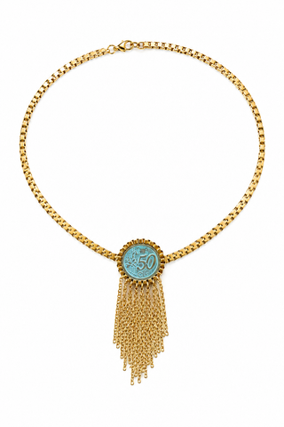 Teal the Show Necklace