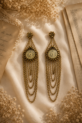 All That Clock Earrings