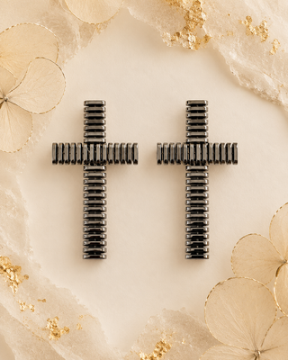 Crossed Signals Earrings