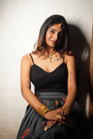 Festive Edit Kundan Cuff