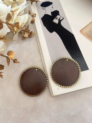 Rooted in Wood Earrings
