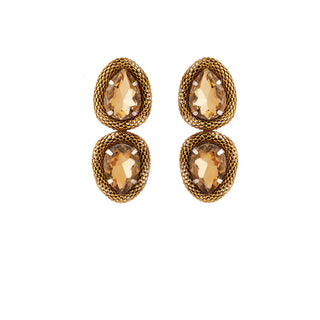 Caught in Gold Earrings