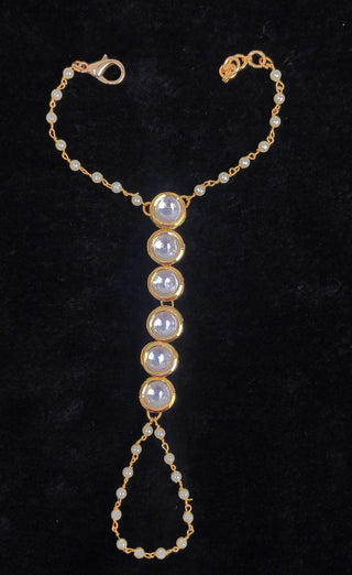 Simple Kundan Haathpan (RJMHP154)