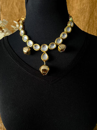 Statement Kundan Dulhan Necklace (RJN2197)