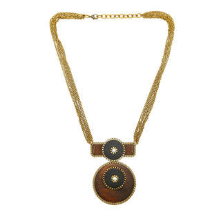 DOUBLE GEOMETRIC NECKLACE (RJN1141) image 0