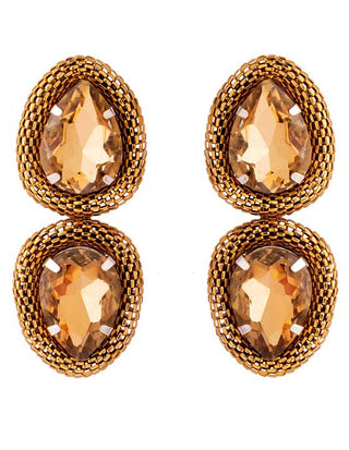 GOLDEN CRYSTAL NUTS (RJE452) image 2