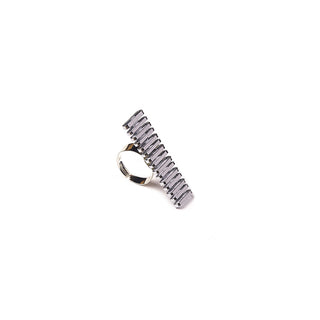 SILVER XYLOPHONE FINGER RING (RJR305) image 0