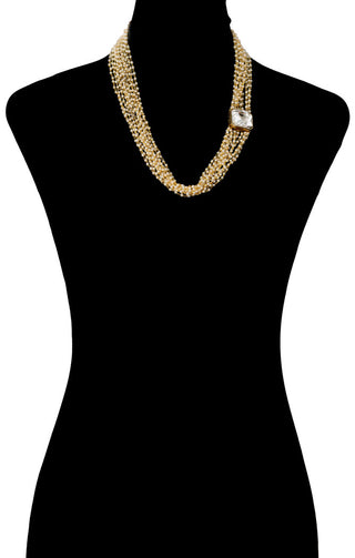 PEARLS BEADED BODYCHAIN (RJMBJ71) image 7
