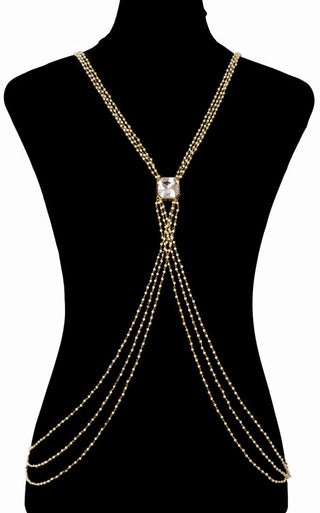PEARLS BEADED BODYCHAIN (RJMBJ71) image 1