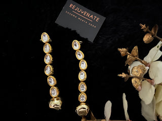 Statement Kundan Earcuff Cum Earrings (RJE1355) image 2